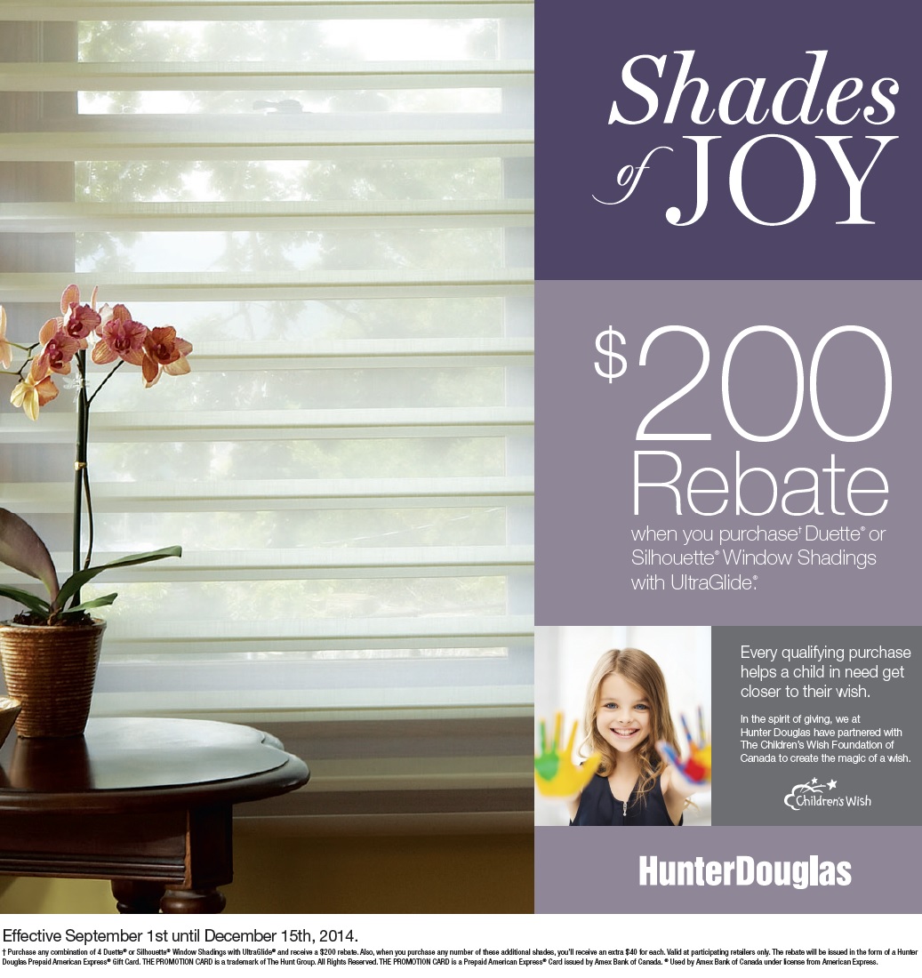 hunter douglas window coverings